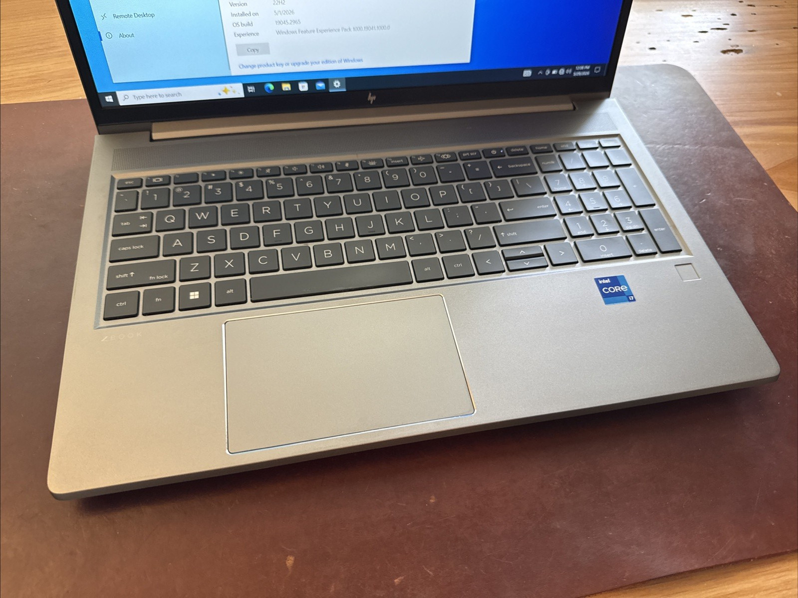HP ZBook Power G9 15.6 FHD – Intel i7-12800H – 32GB RAM 512GB SSD RTX A1000 – 1