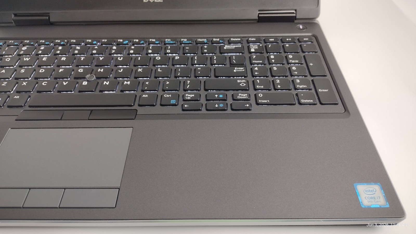 GAMING! Dell Precision 7540 15.6″ FHD 6-Core i7-9850H 32GB 256GB NVIDIA T2000