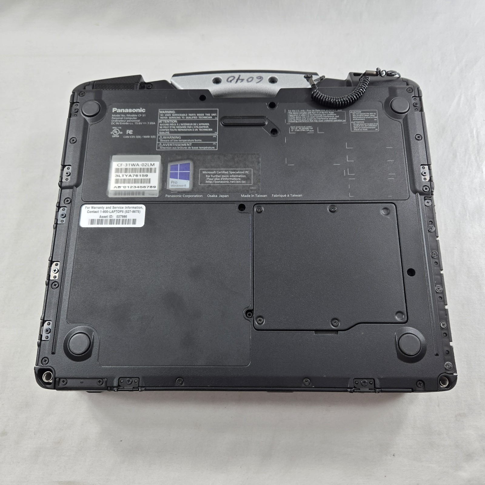 Panasonic Toughbook CF-31 MK4 i5-3340M 2.7GHz 256GB SSD 8GB Ram Win10p Grade B