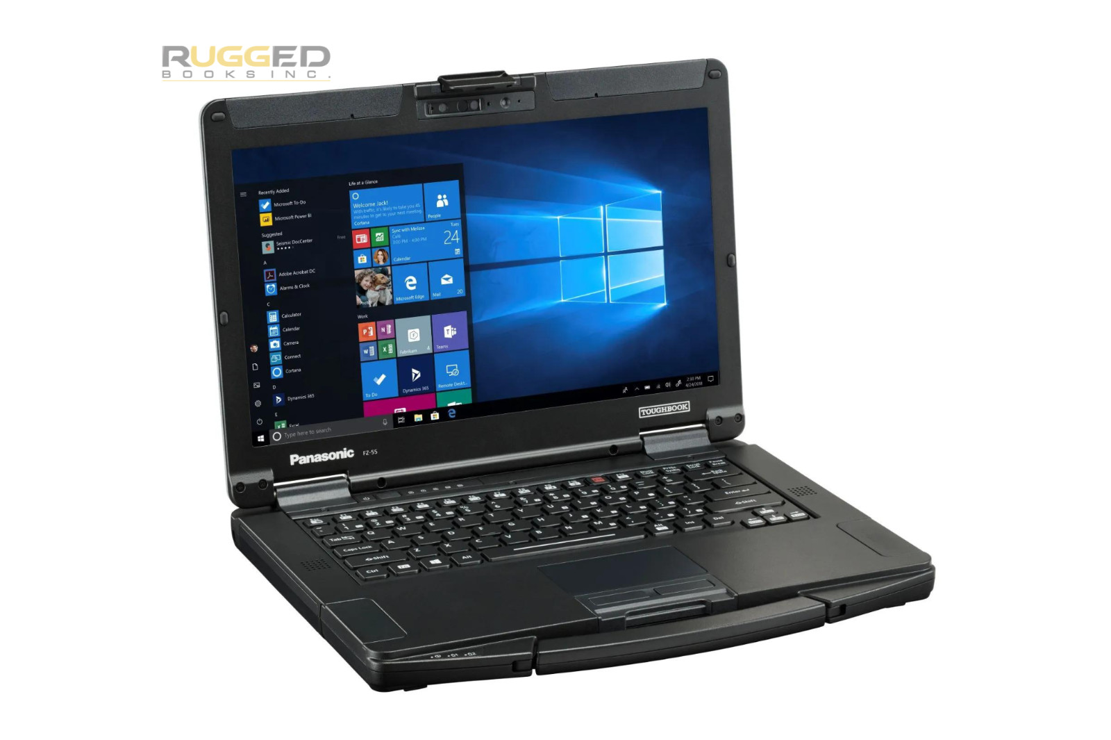 Panasonic Toughbook FZ-55 14″ Touch, i7-8665U 32GB, 1TB SSD, Win 11 Pro, 4G LTE