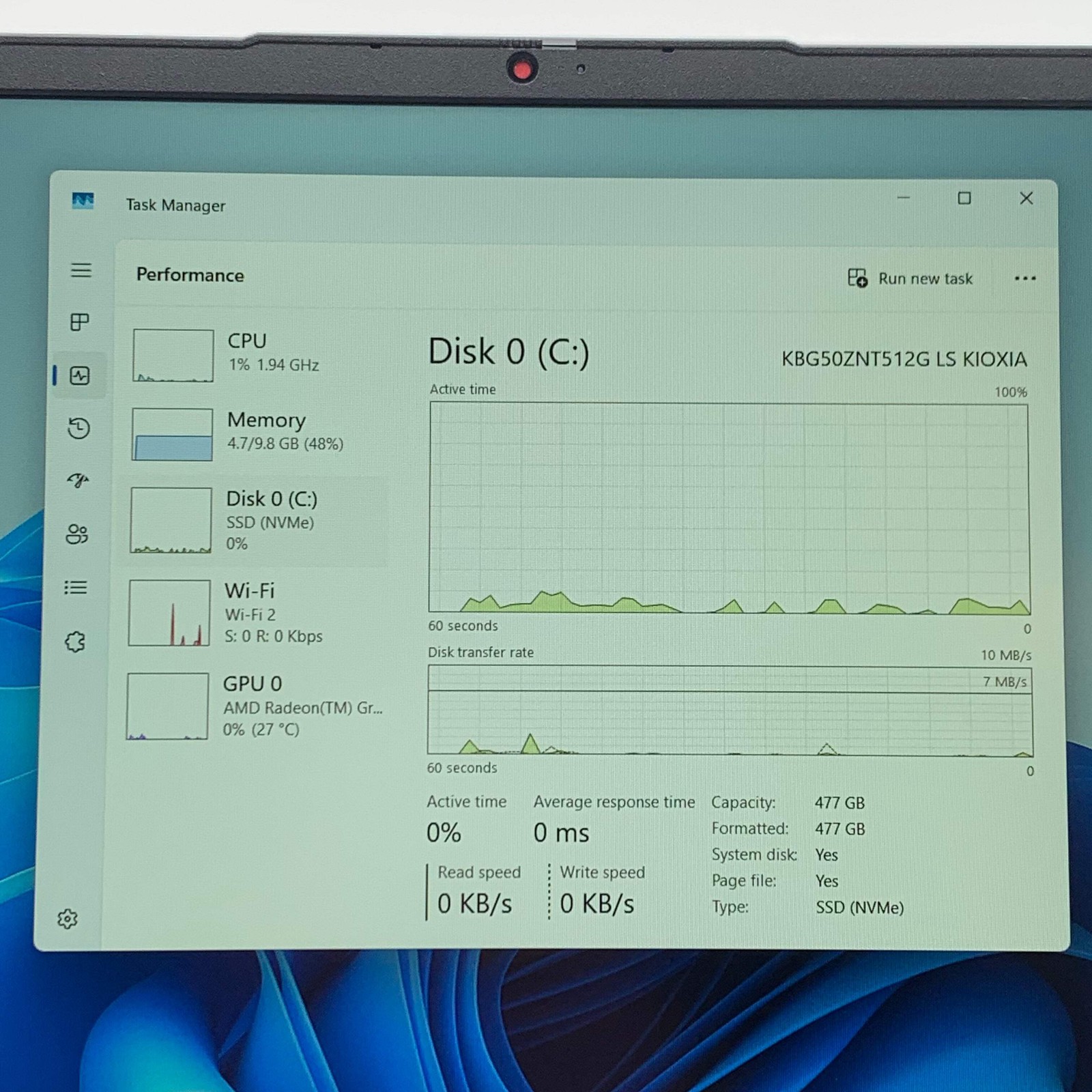 Lenovo IdeaPad 1 15ALC7 15.6″ Ryzen 7 5700U 1.8GHz 12GB RAM 512GB SSD