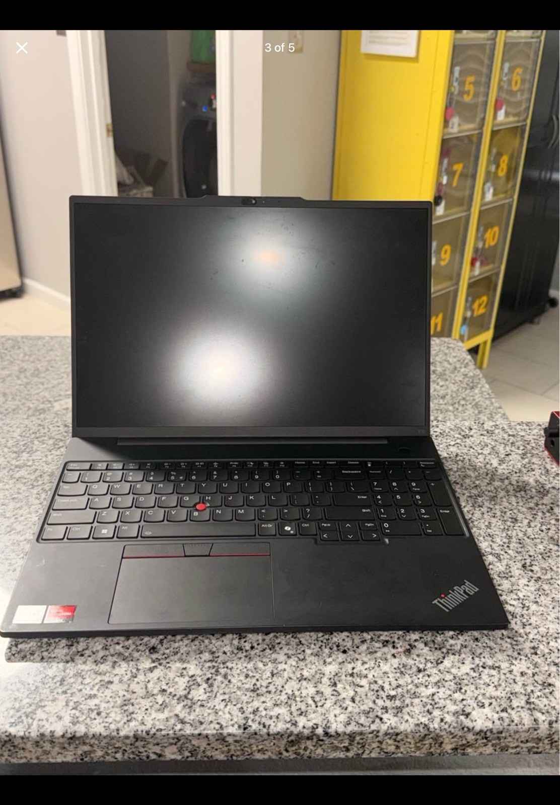 Lenovo ThinkPad 16-17in Ryzen 7 7735HS 32GB 1TB SSD Win 11 Pro Black