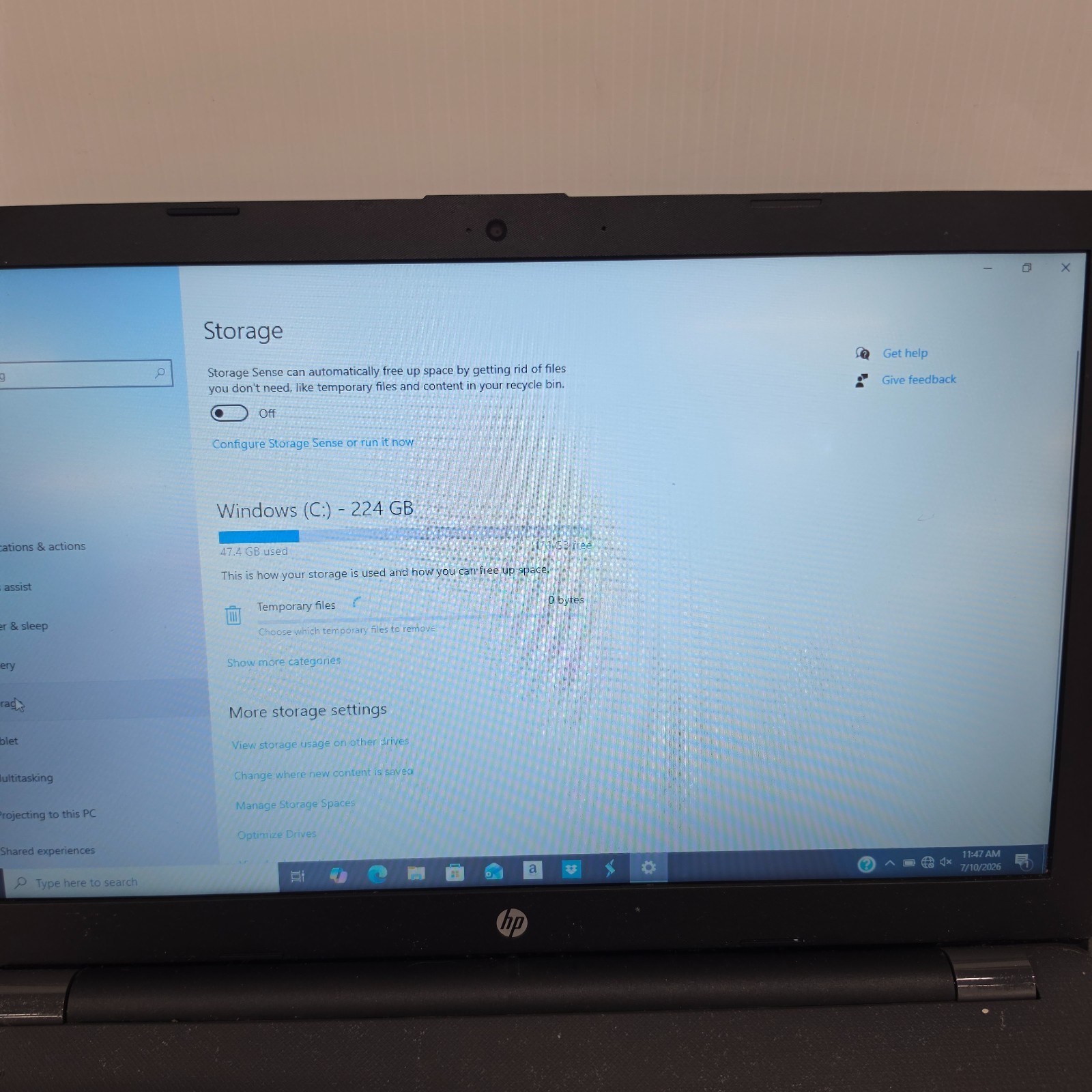 HP 255 G6 Laptop 15.6″ Win 10 Pro AMD A6-9225 R4 8GB Ram 256GB SSD (as-is read)