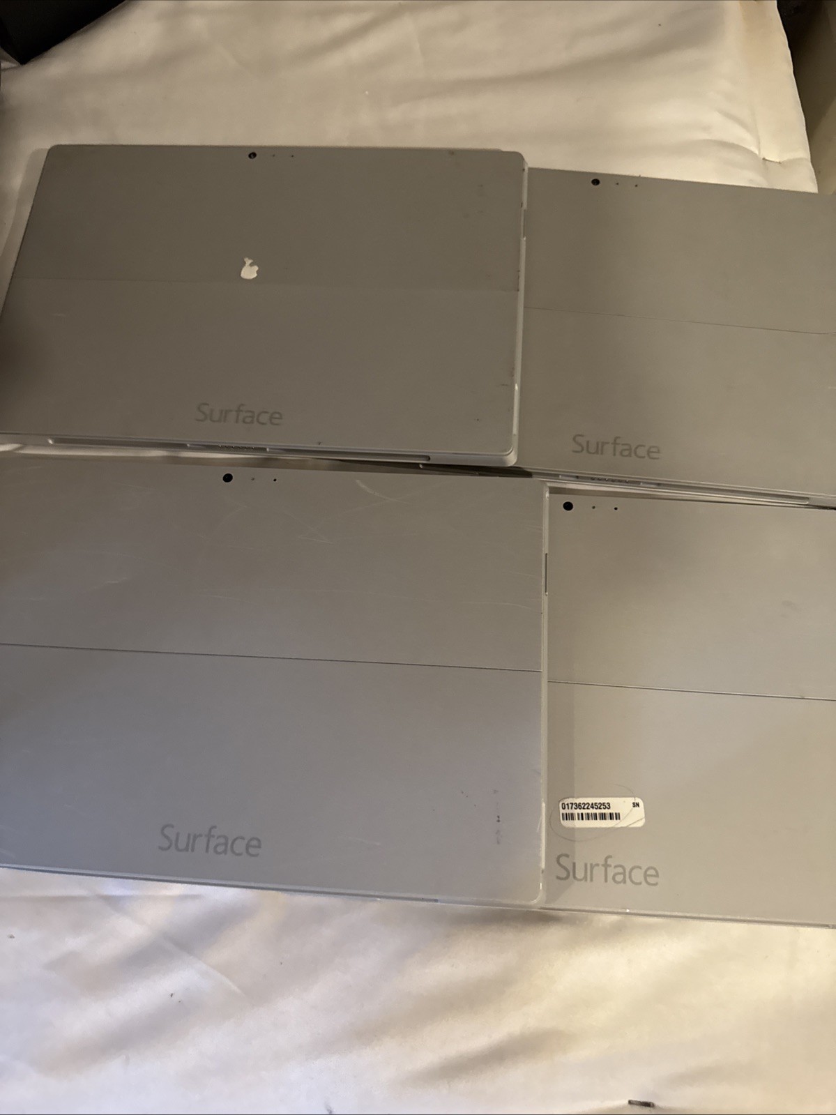 Lot Of 4 Microsoft Surface Pro 3 1631 256GB SSD *READ FOR PARTS*