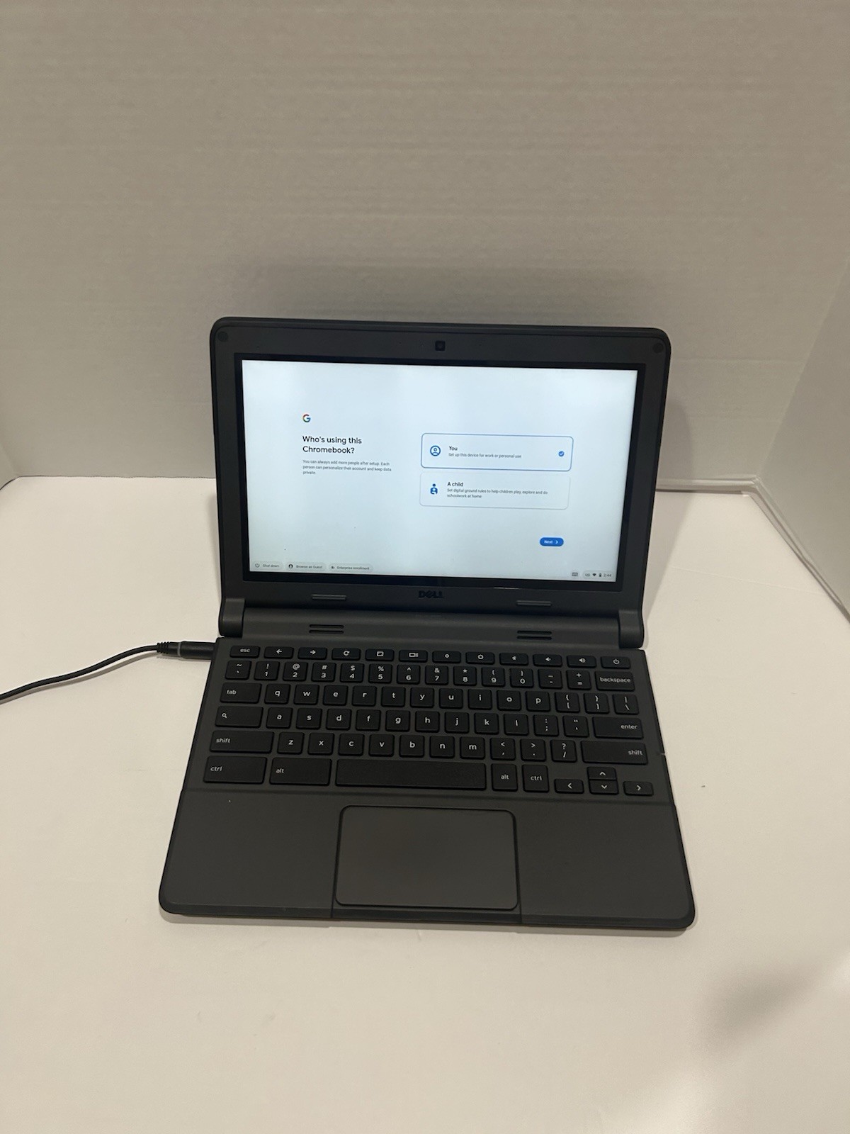 Dell Chromebook 11.6″ (16GB eMMC, Intel Celeron, 2.16 GHz, Touchscreen Battery N