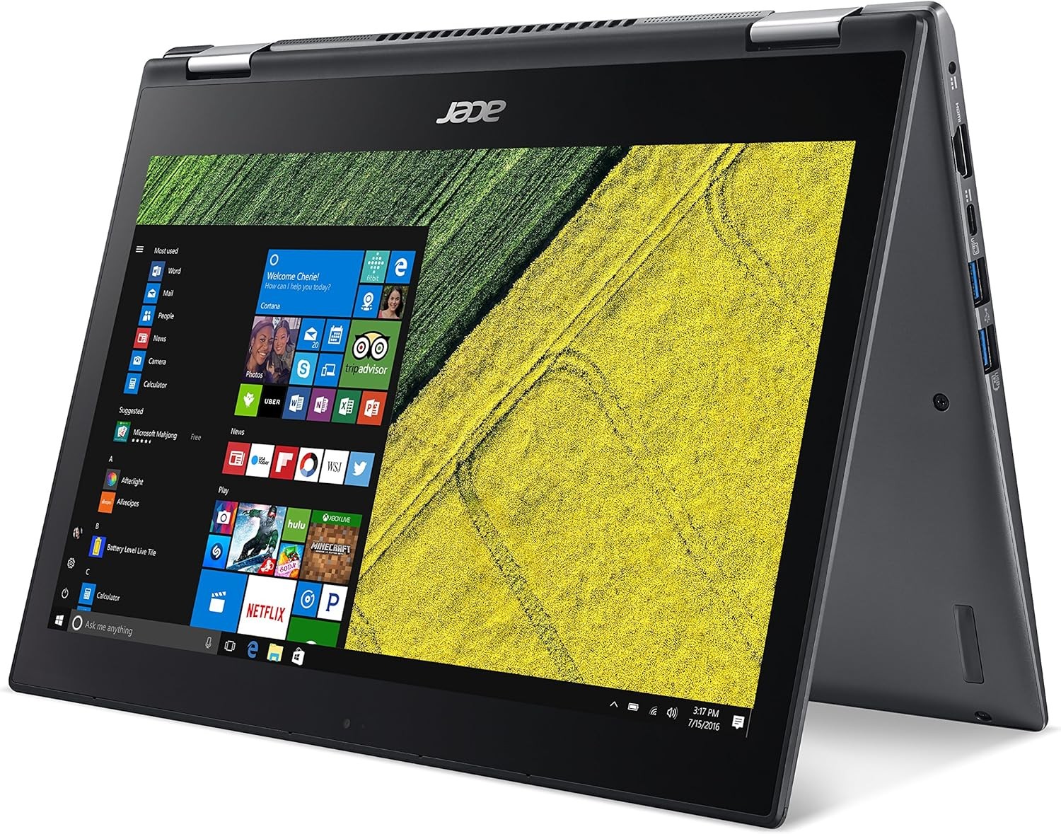 Acer Spin 5 SP513-52N Touch i5-8250U 1.60GHz 8GB RAM 256GB SSD Win 11 Pro