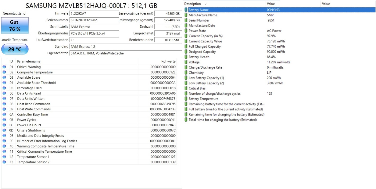 Lenovo ThinkPad P51 i7-7820HQ/16GB RAM/512GB NVMe 15.6″ FHD Nvidia Quadro M2200M