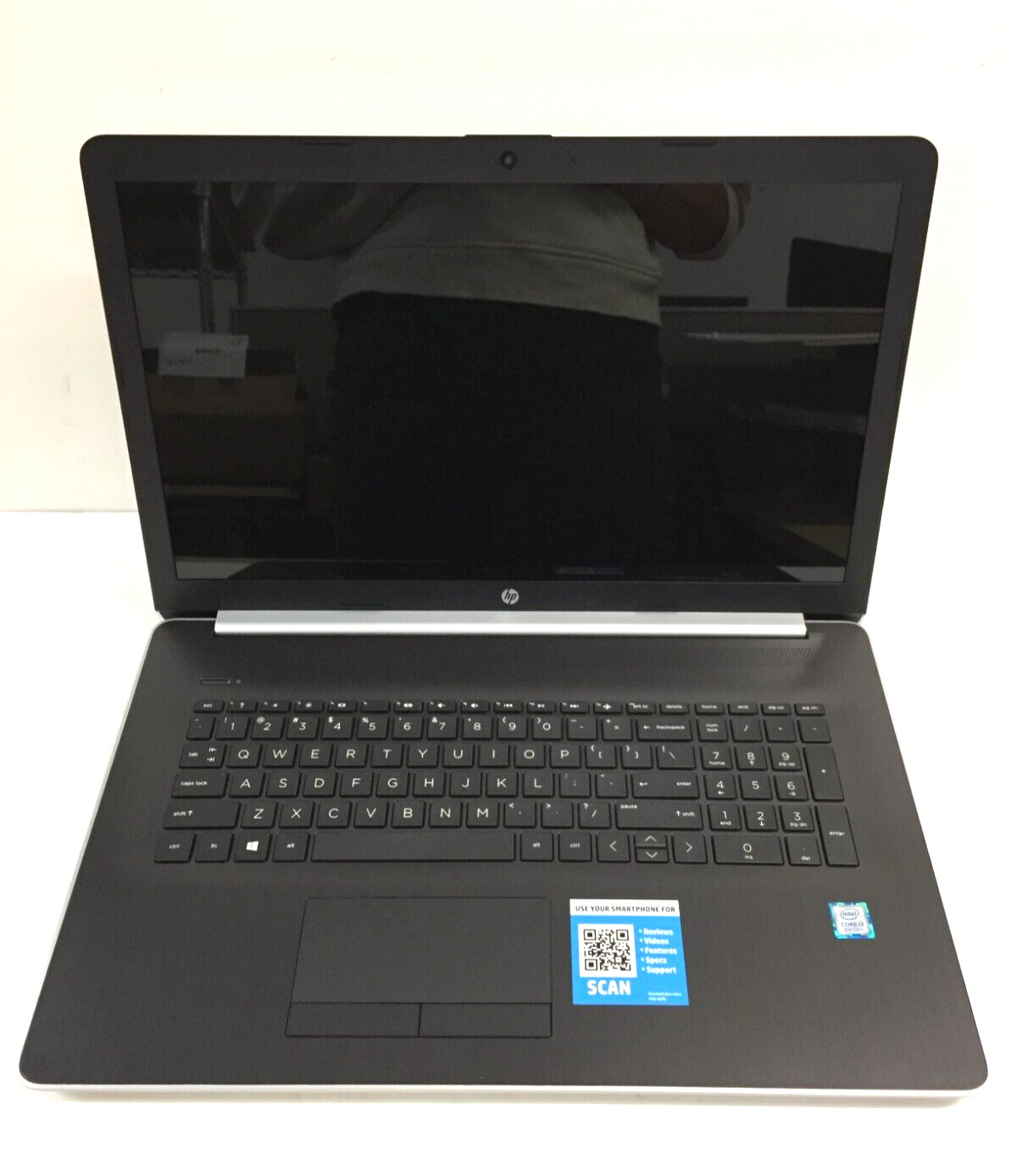 HP 17-by0071cl 17.3″ HD+ Laptop/i3-8130U/8GB Ram/256GB/2TB HDD+16GB Optane/W10
