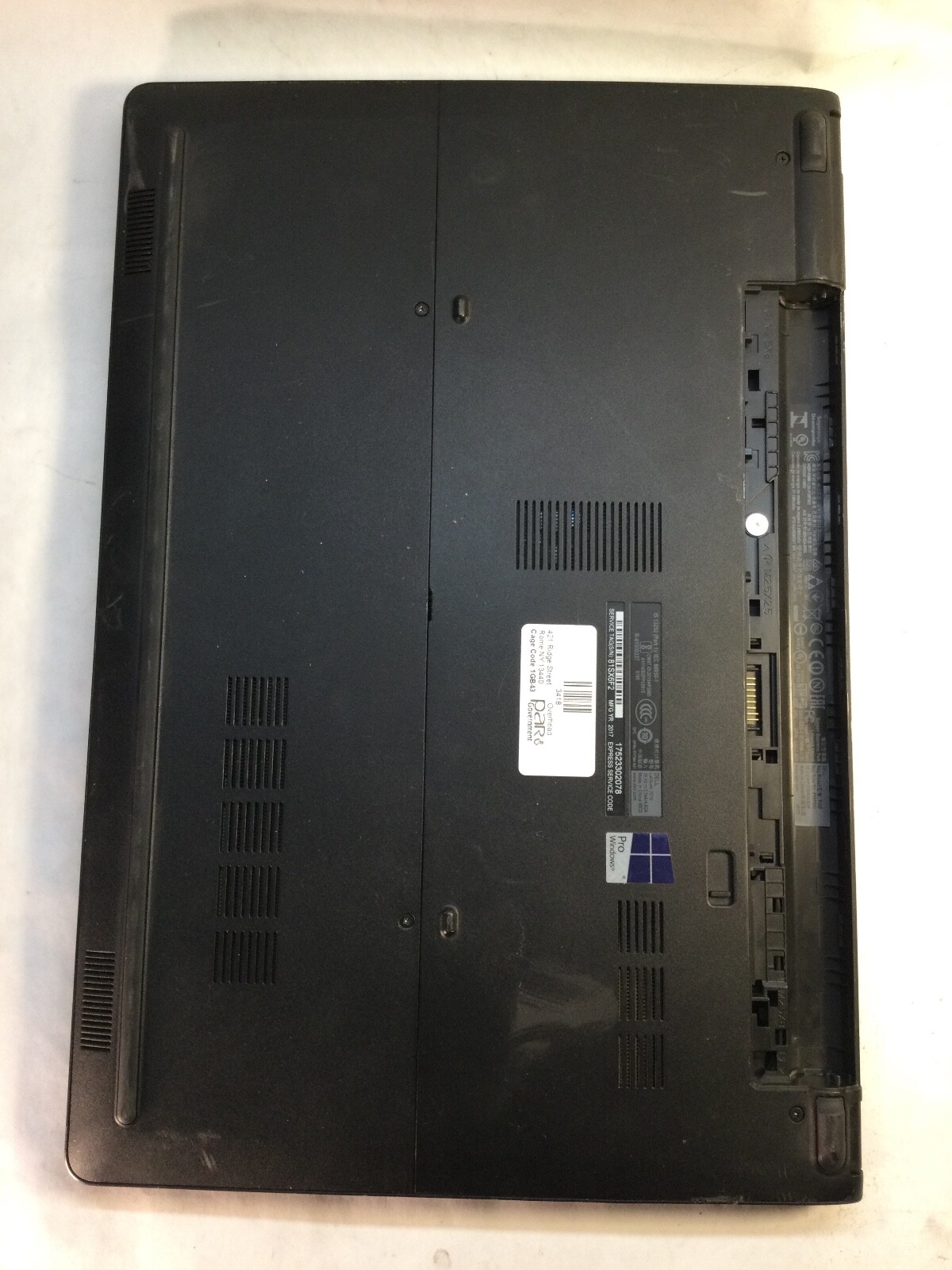 Dell Latitude 3570 15″ Laptop Intel Core i7 6th Gen -DOES NOT POWER. -MZ