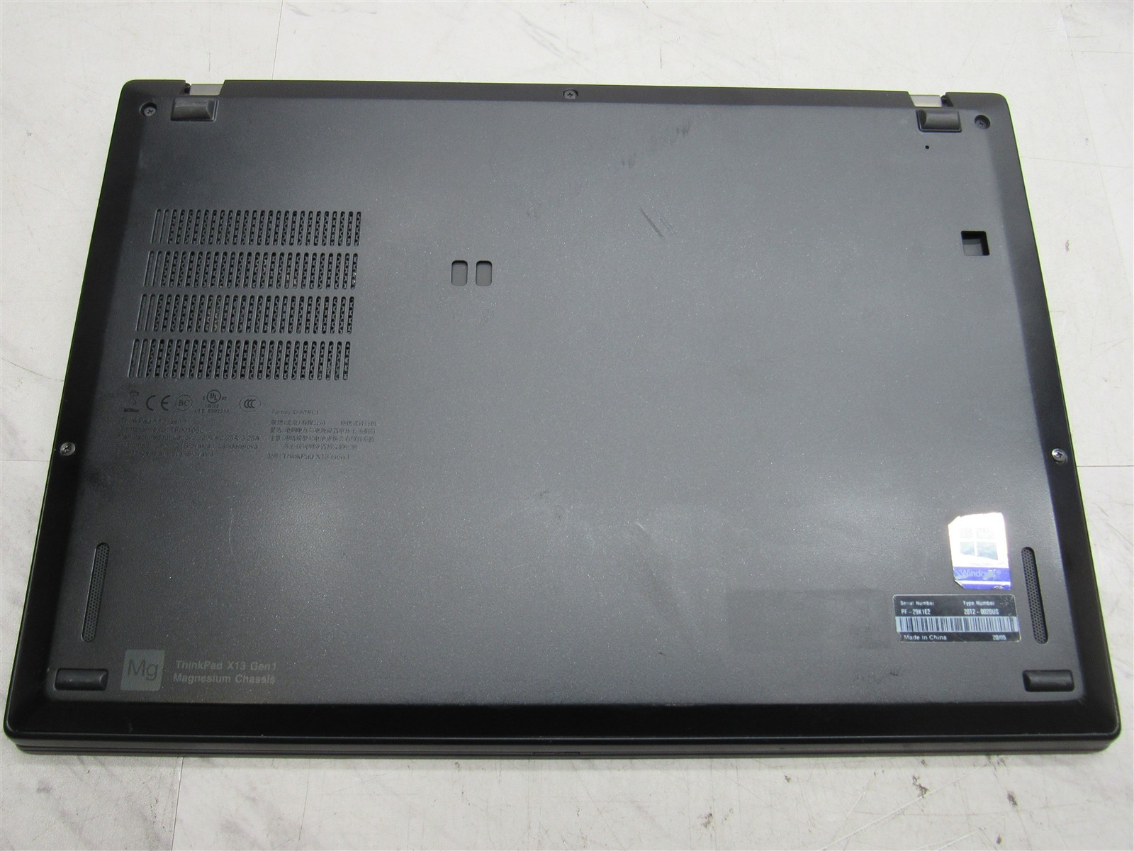 Lenovo ThinkPad X13 Gen 1 13.3″ Laptop Intel i7-10610U 1.80 GHz 8GB RAM