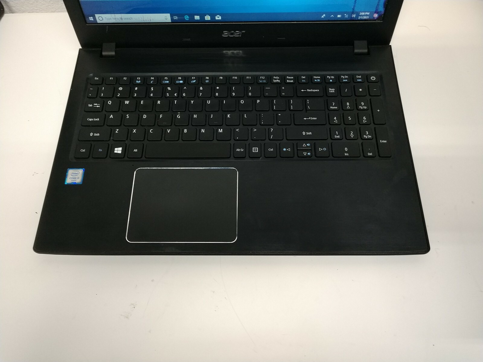 Acer Aspire E5 575 TOUCH Intel Core i3-6100U 2.3GHz 6GB 250GB SSD DVD Win10 READ