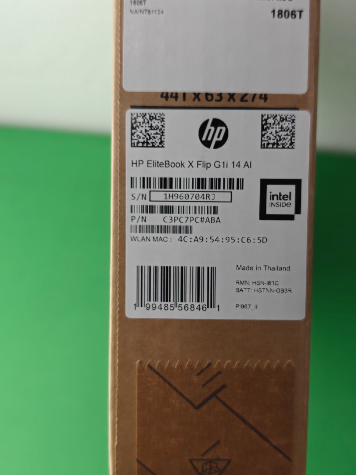 HP Elitebook X Flip G1i 14 FHD+ TOUCH 2.GHz Ultra 5 238V 32GB 512GB SSD SEALED