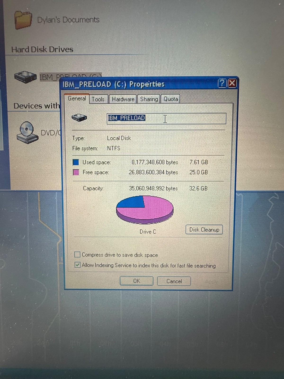 SURVIVOR! IBM Thinkpad T42 Laptop Pentium M 1.70 Ghz 512 MB RAM OEM Windows XP
