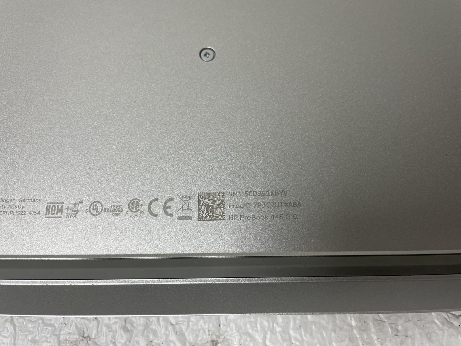 HP ProBook 445 G10 14″ AMD Ryzen 5 7530U 8GB RAM NO SSD Parts *READ
