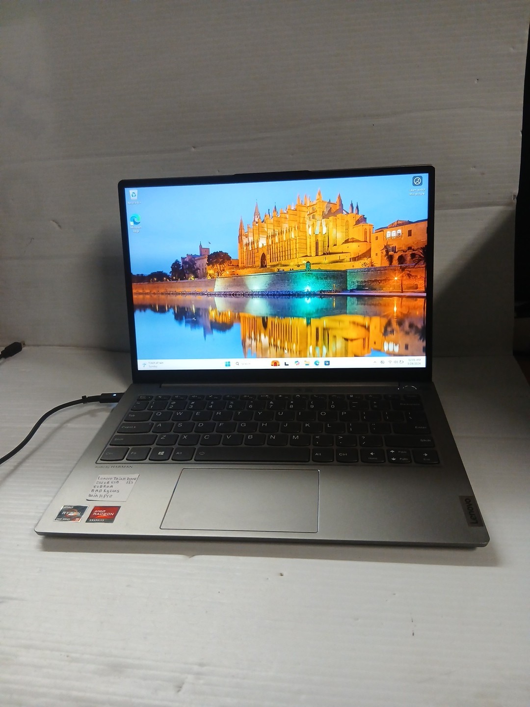 Lenovo Thinkbook 15 G4 ABA Touch Ryzen 5 5625U 2.30GHz 8GB RAM 256GB SSD W11P