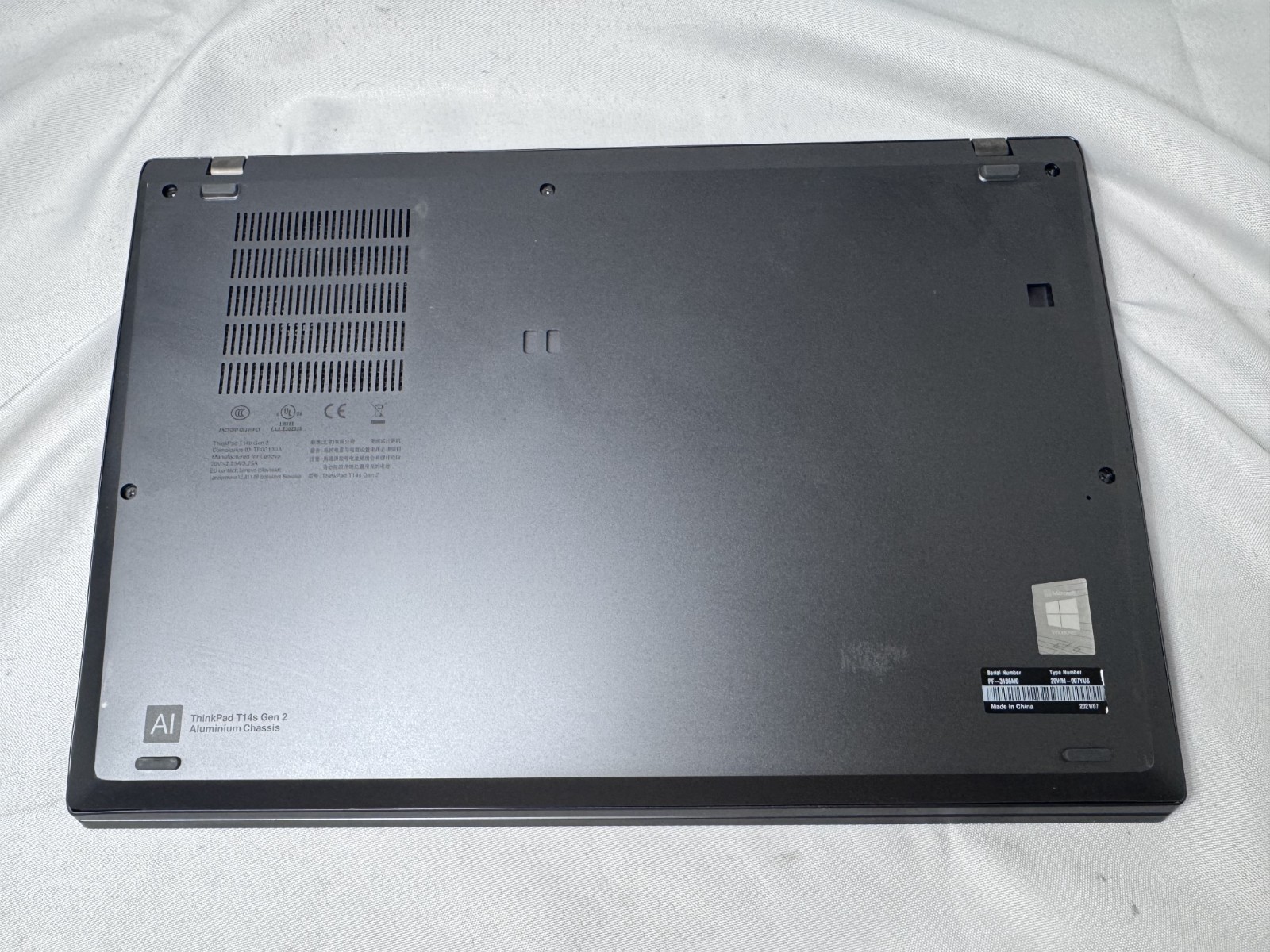 Lenovo ThinkPad T14s Gen 2, i5-1145G7 2.6GHz, 8GB Ram, 256GB SSD, Laptop!