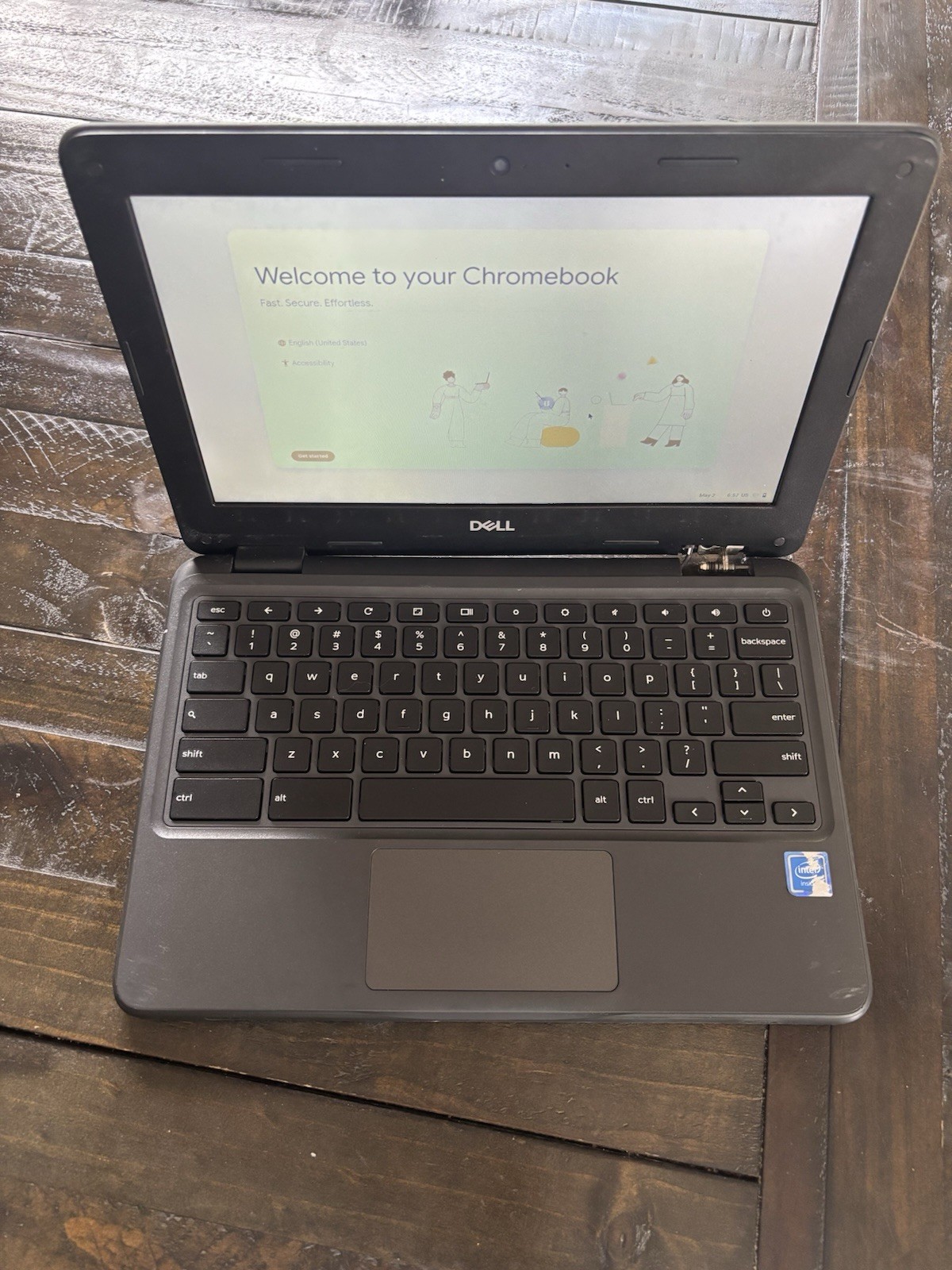 Dell Chromebook 3100 11.6” (32GB eMMC Intel Celeron N4020 1.1GHz 4GB RAM) Touch