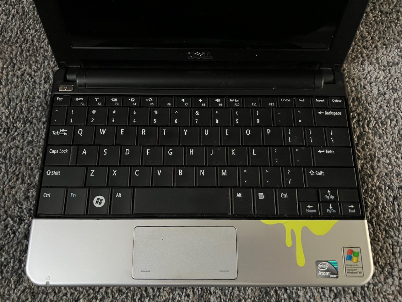 Rare 2009 Dell Inspiron Mini / Nickelodeon Slime Edition