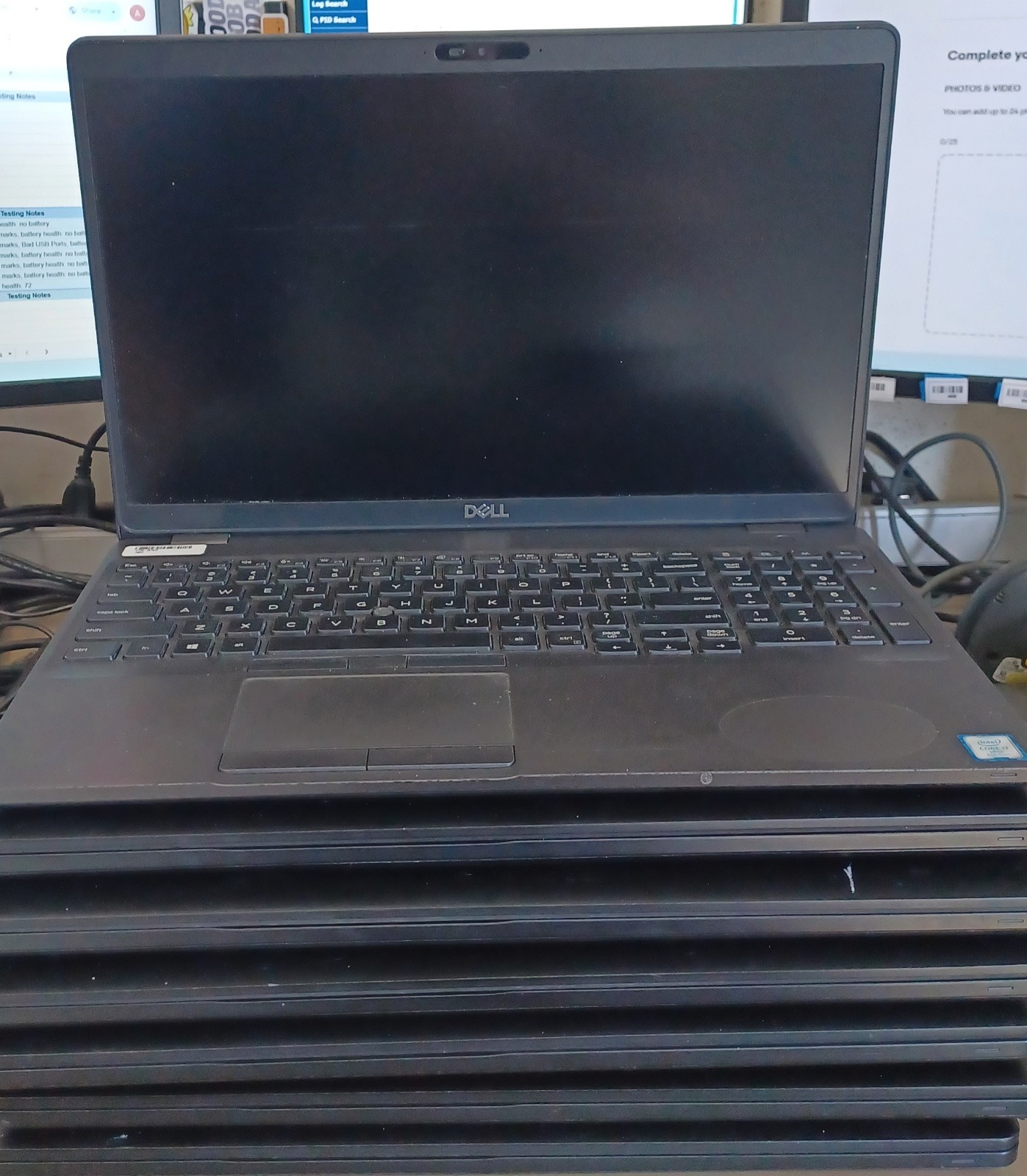 Lot of 7 Dell Latitude Laptops Intel 7th / 8th Gen CPUs | NO SSD / RAM / Battery