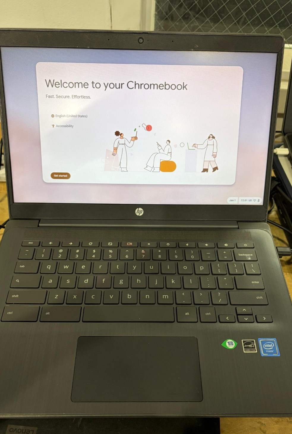 HP 14 G6 Chromebook 14″inch. 4 GB RAM 32 GB SSD *See Description*