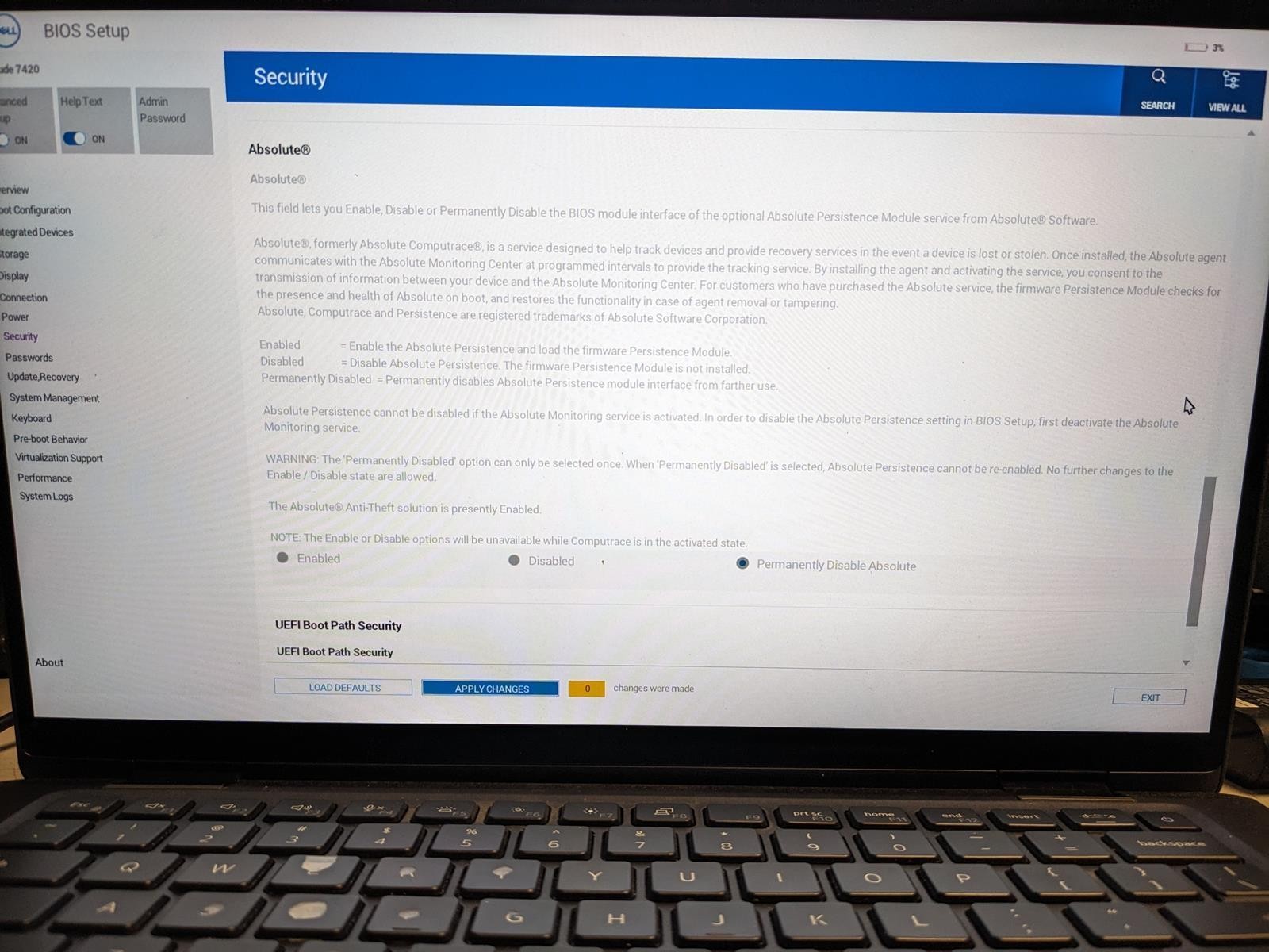 DELL LATITUDE 7420 i5-1145G7 @ 2.60GHz, 16GB RAM, NO HDD/OS