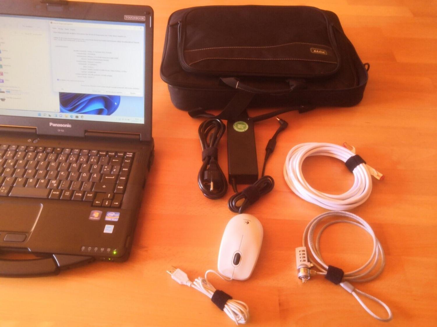 Panasonic Toughbook Laptop CF-53 i5-3340 2.70GHz 8GB No Caddy No SSD