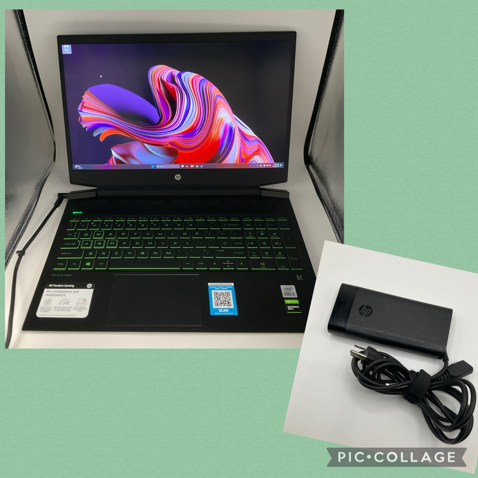 HP Pavilion Gaming Laptop 16-a0032dx Intel i5-10300H 8GB 512GB SSD GTX 1660 Ti
