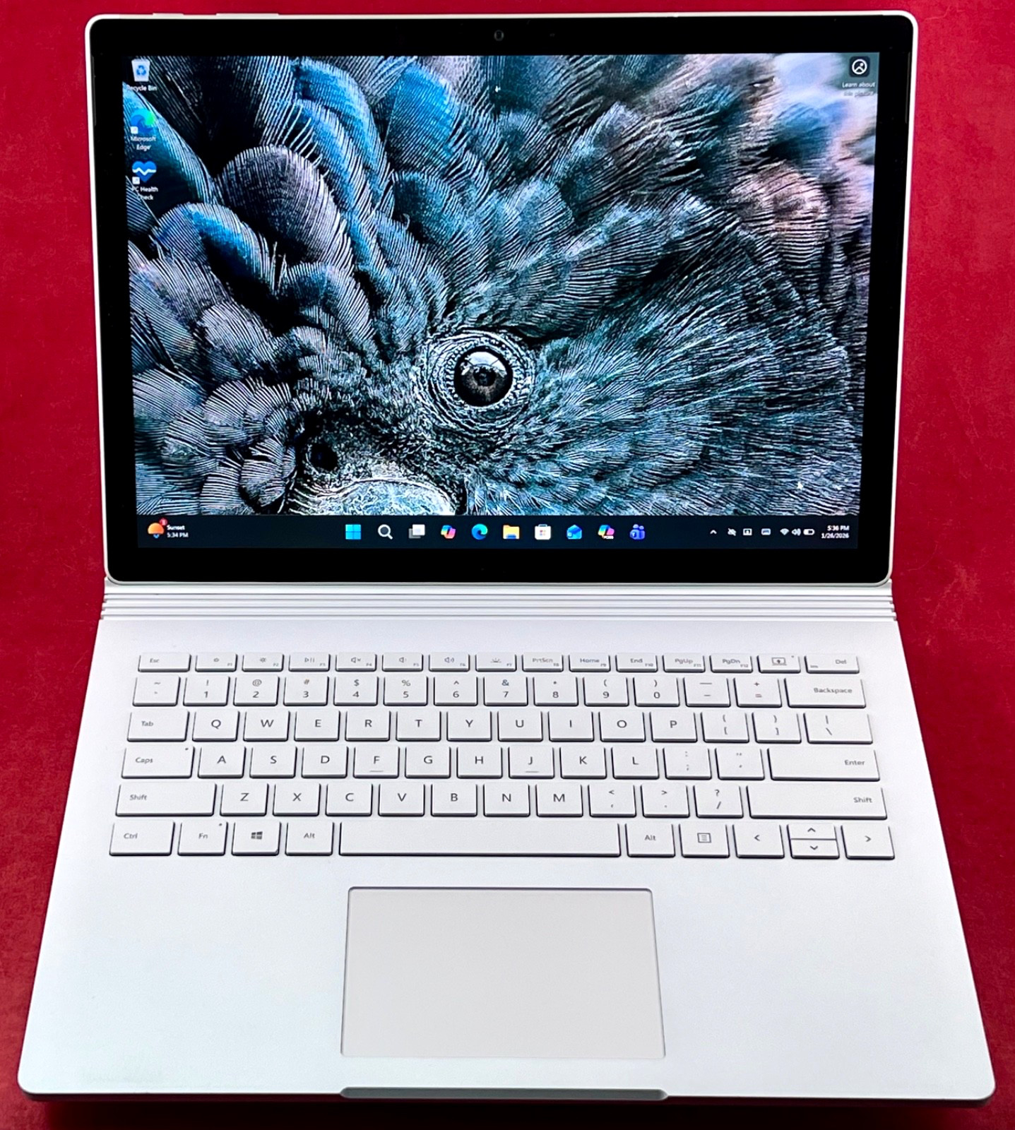 13.5″ MICROSOFT SURFACE BOOK 2 – 3K DISPLAY 256GB INTEL i5-8350U WIN11 PRO + PEN