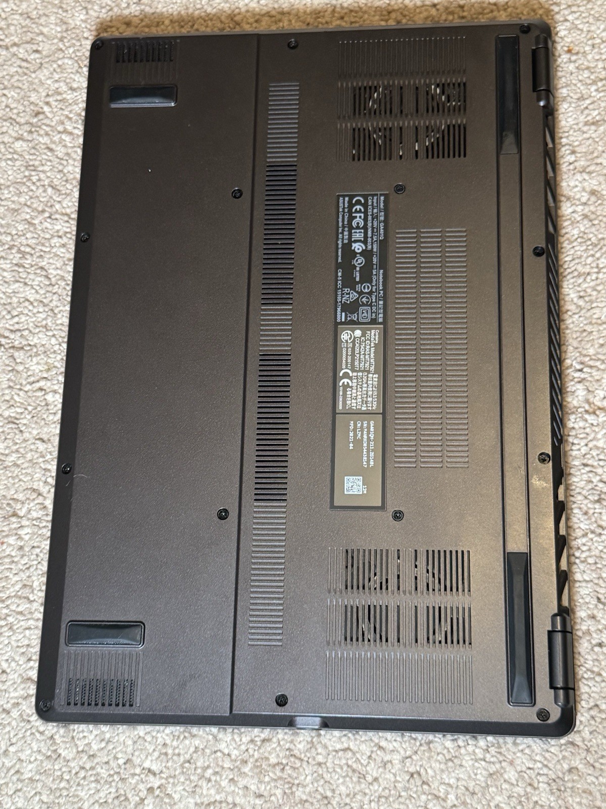 ASUS ROG Zephyrus G14 14″ AMD Ryzen 7 4000 NVIDIA GTX 1650 16GB Ram 512GB SSD