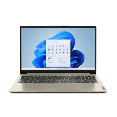 Lenovo IdeaPad 1 15.6″ HD Laptop N4500 4GB 128GB eMMC Sand 82LX00DHUS