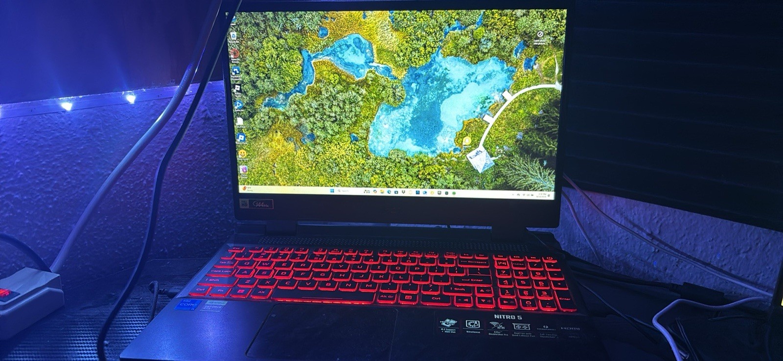 Acer Nitro 5 Gaming Laptop 1920 x 1080, 15.6-inch, Intel Core I5, 8 RAM, RTX3050
