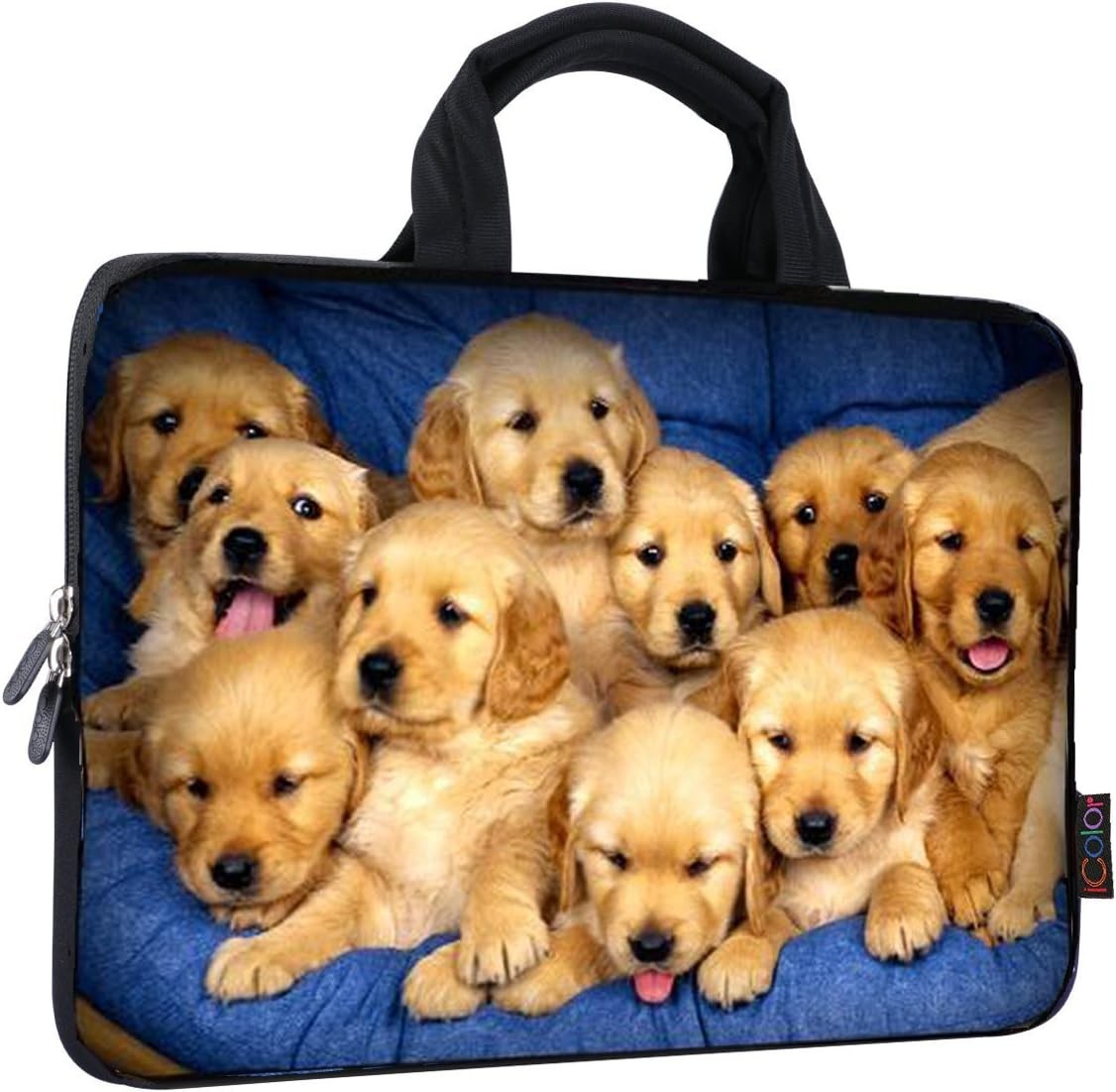 Laptop Sleeve Case for 14-15.6 inch Chromebooks, Soft Neoprene Bag with Handle,
