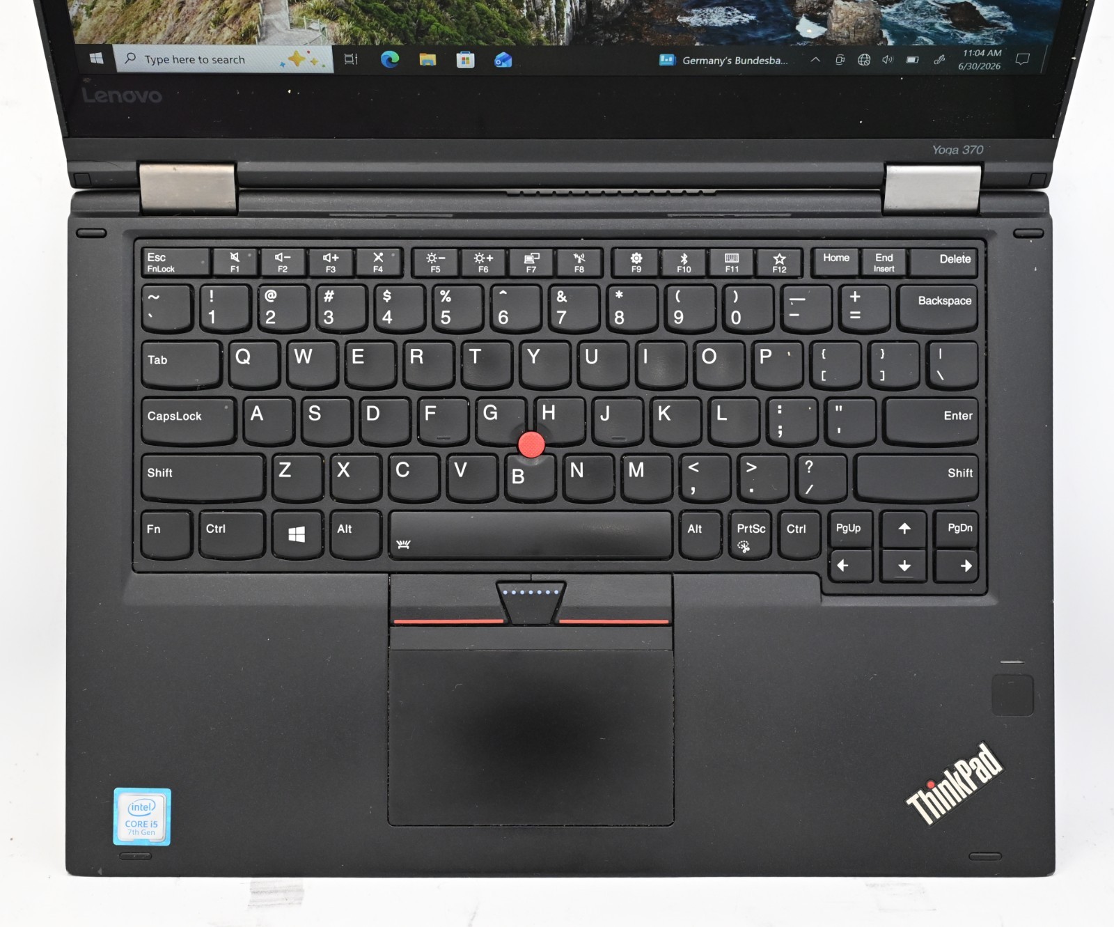 Lenovo Thinkpad Yoga 370 (2-in-1) i5-7200u 2.5GHz 8GB RAM 128GB SSD Windows 10 P