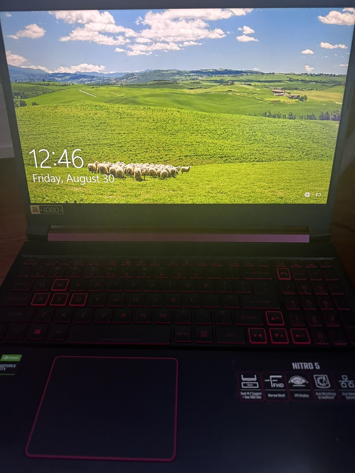 Acer Nitro 5 AN515-54-5812 15.6 inch (256GB, Intel Core i5 9th Gen., 2.40GHz,…