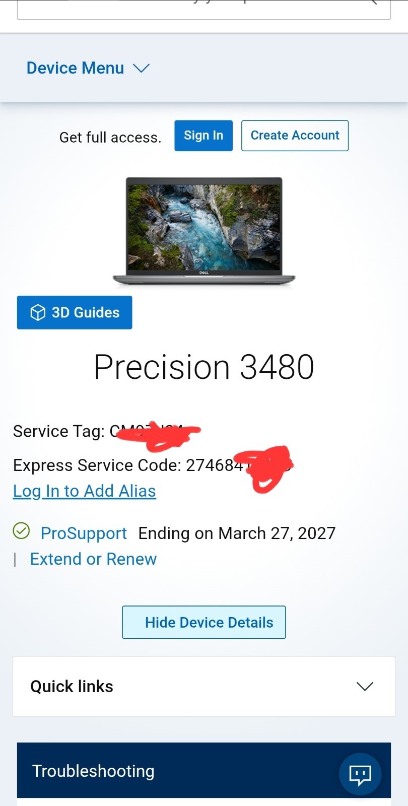 Dell Precision 3480 14″ Touch Intel i5 13th Gen 32GB 256GB Laptop WiFi 6e GD44D