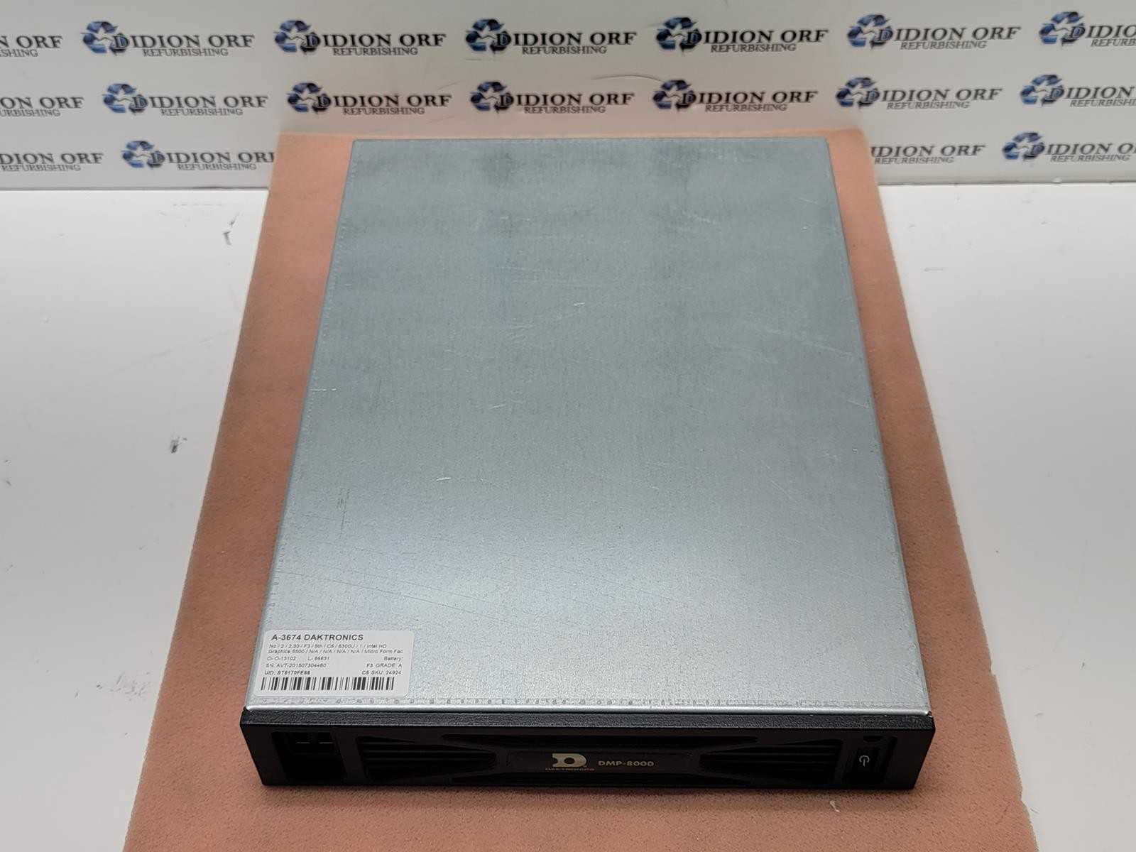 Daktronics DMP-8000 Disp. Controller i5 5300U 16GB RAM 480GB SSD NO OS SKU 24924