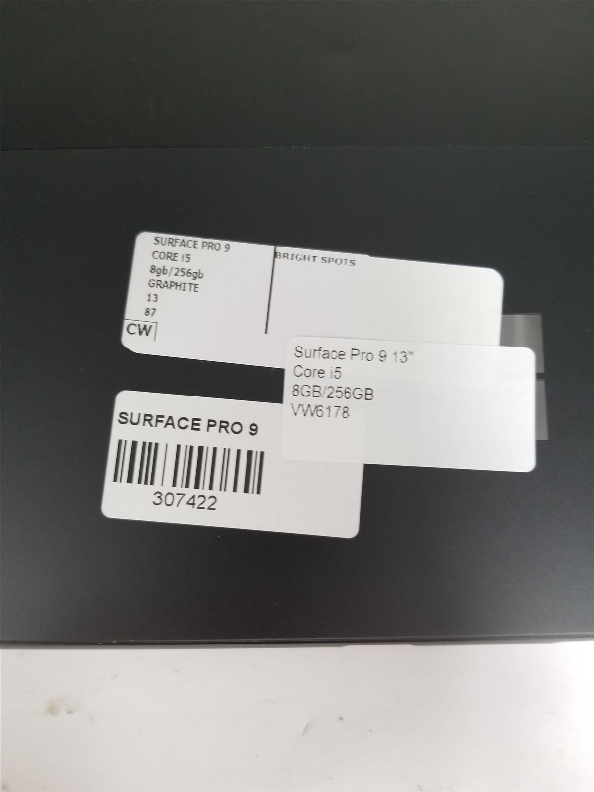 Microsoft Surface Pro 9 Core i5 13″ 8GB/256GB Black Reduced Price VW6178