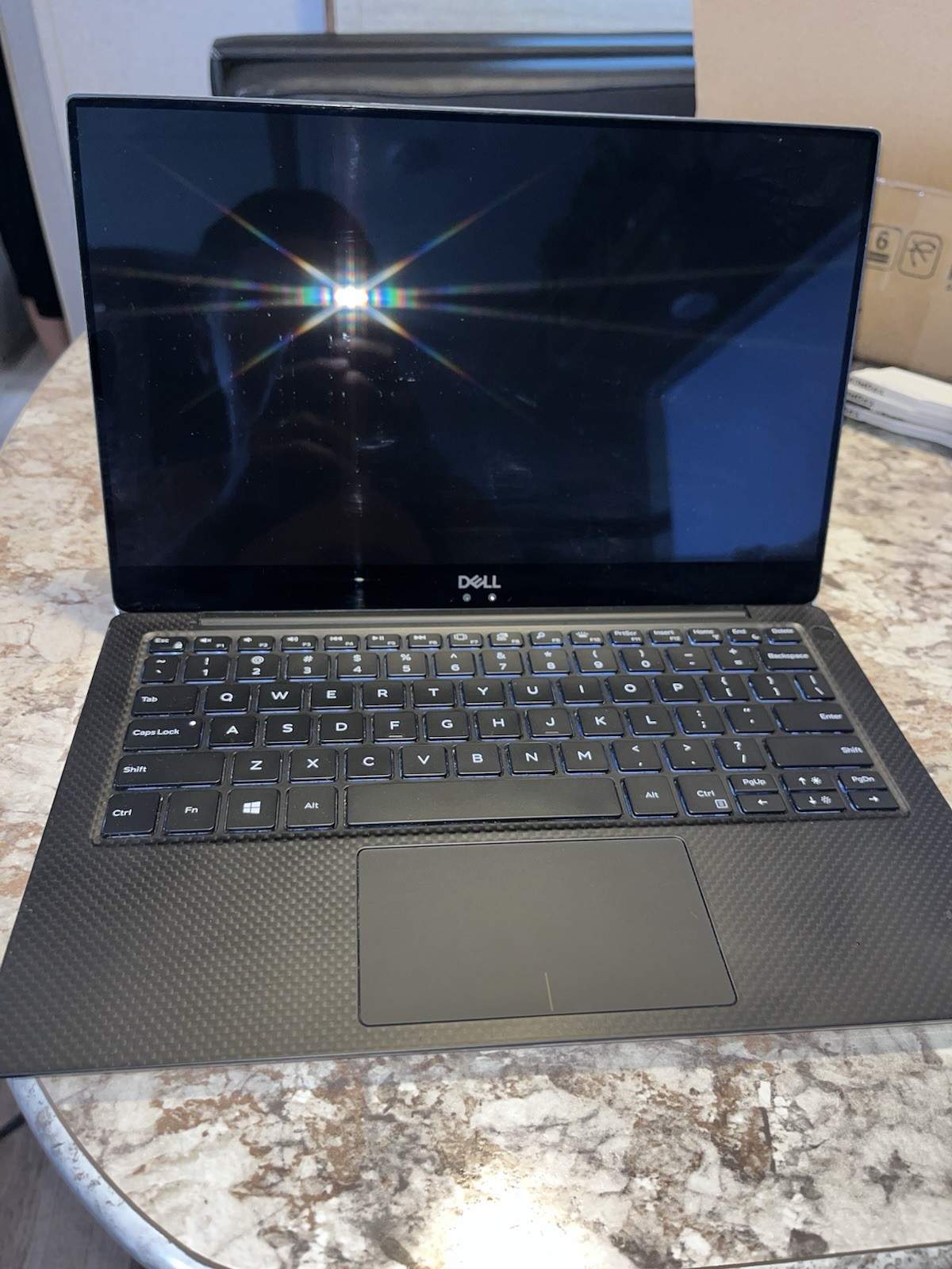 Dell XPS 13 9370 Silver 4K TOUCH i7-8550U 1.80GHz 16GB RAM 512GB SSD Good