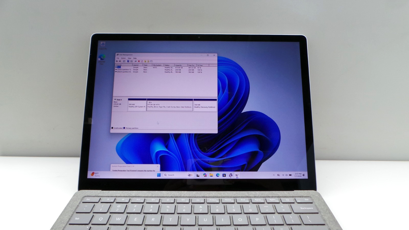 Microsoft Surface Laptop 2 | 13.5″ Touch | i7-8650U 1.90GHz 16GB RAM 512GB SSD