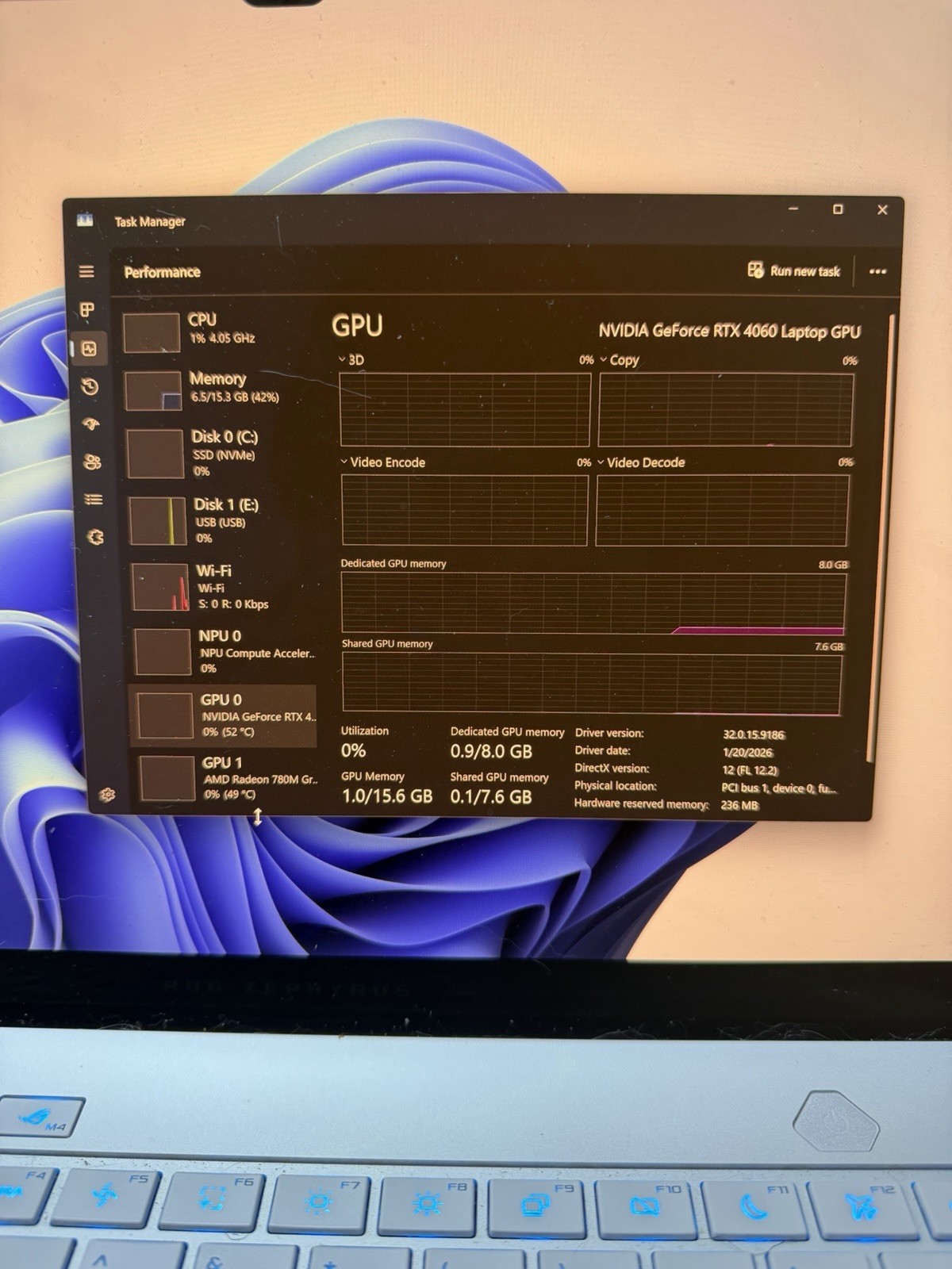 Asus Zephyrus G14 Rog GA403UV 14″ Ryzen 9 8945HS 4.0GHz 1TB SSD GeForce RTX 4060