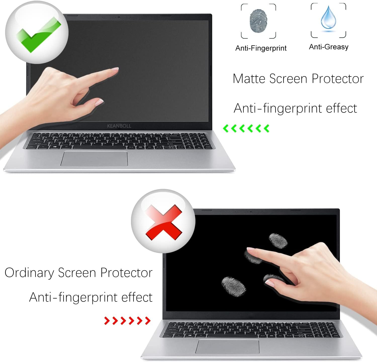 3 Pack Anti Glare (Matte) Screen Protector Designed for MacBook Pro 16 inch