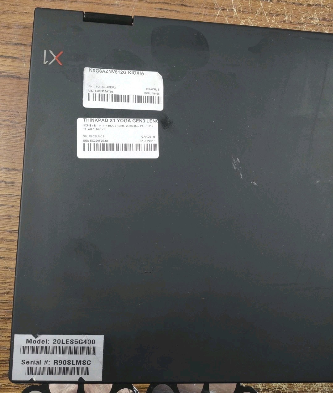 LENOVO ThinkPad X1 Yoga 3rd Gen W/ i5-8350U, 16GB, 256GB, TOUCH, STYLUS.