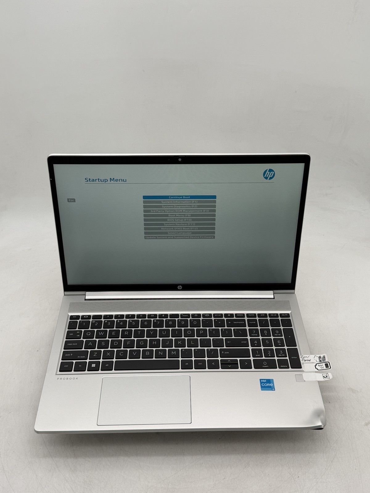 HP ProBook 450 (G9) 15.6in i3-1215U 8GB 256GB NO OS (READ)