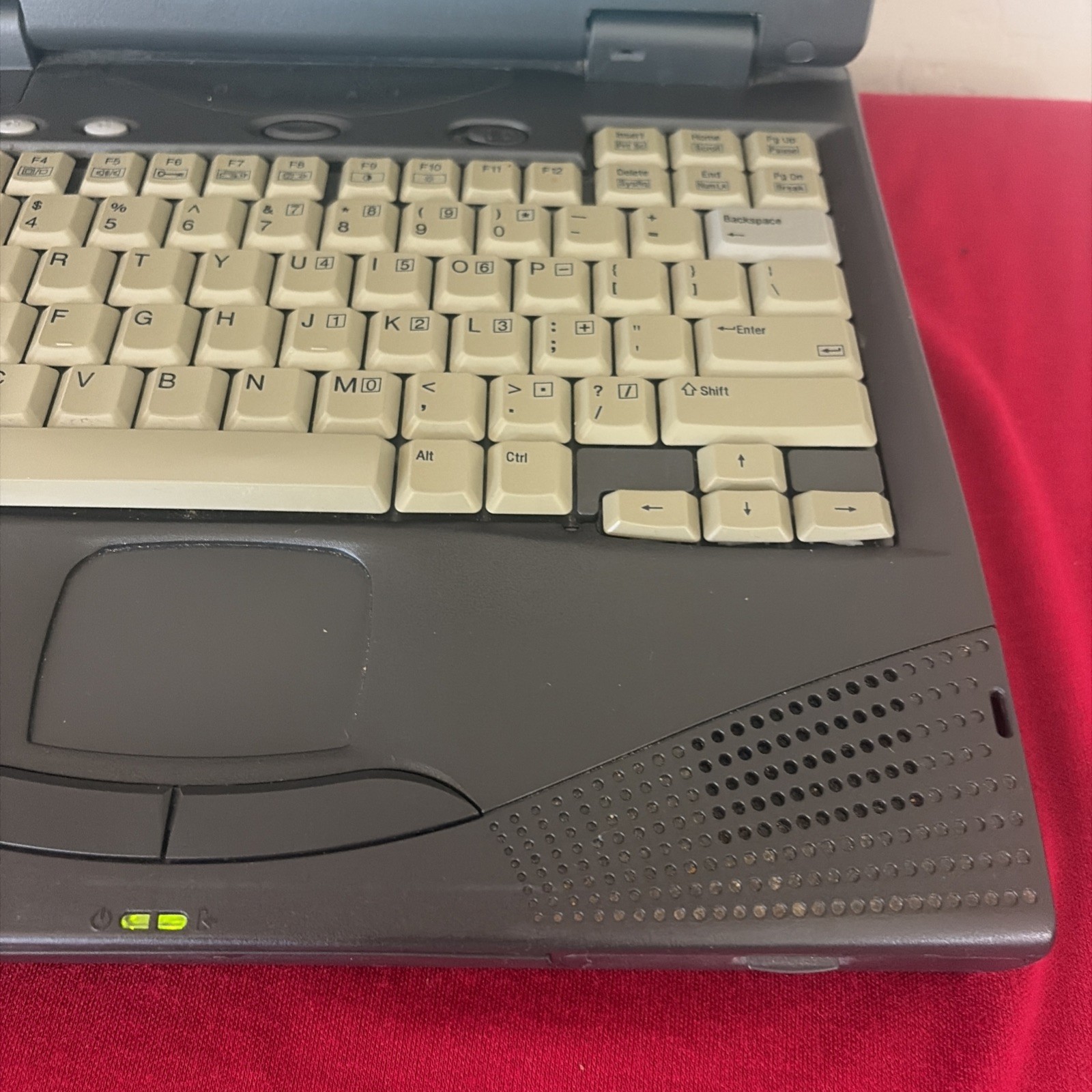 Compaq Armada 1700 Laptop Vintage Boots Power Cable HDD Floppy Caddy Battery