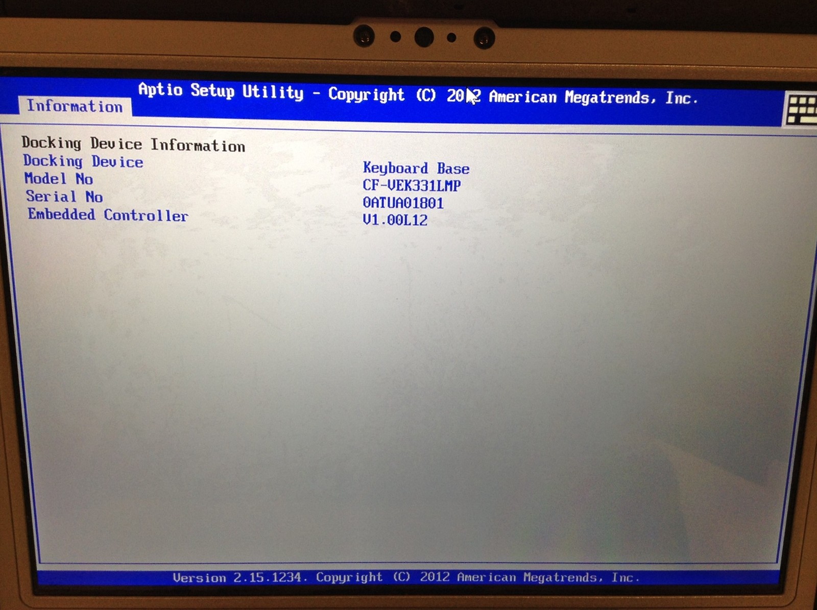 Panasonic Toughbook CF-33 MK1 i7-7600U 16GB 256GB SSD Touch 2 Batt, 7K HRS WORKS