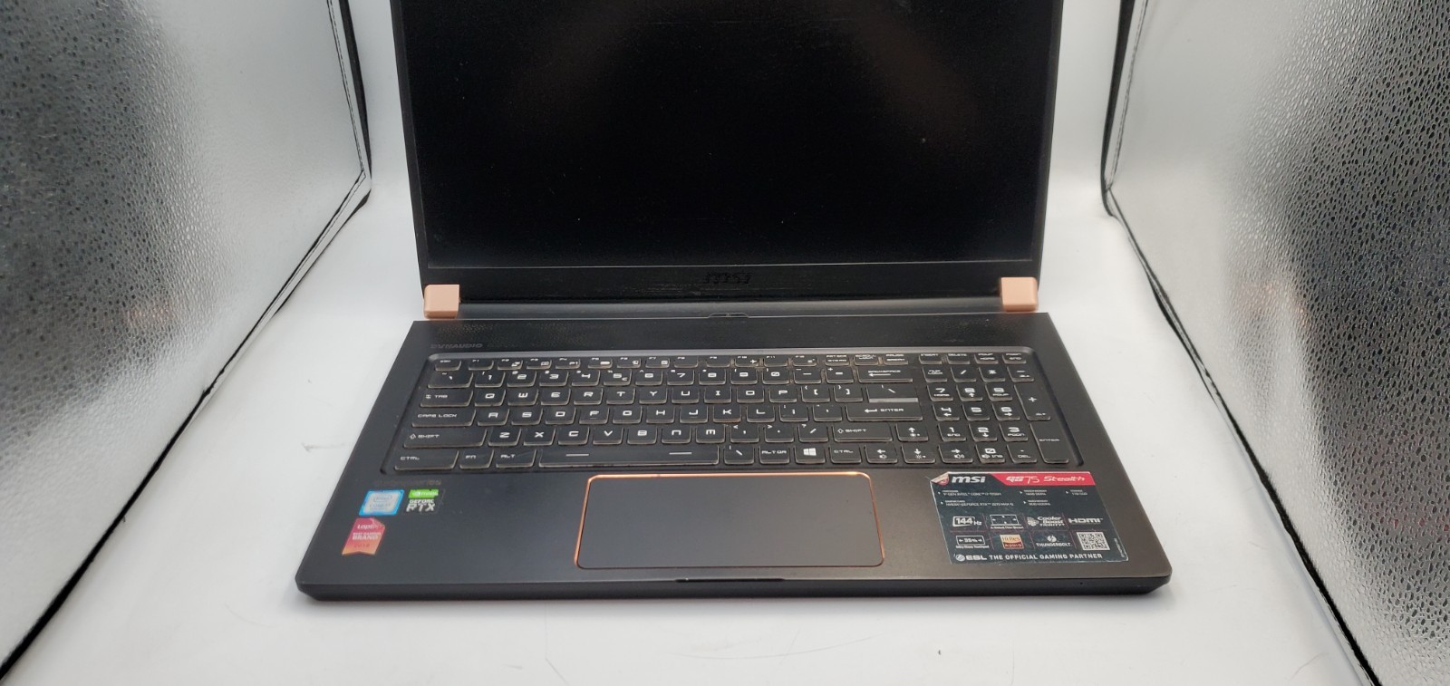 MSI GS75 Stealth 9SF-243US Laptop i5-11th Gen No RAM/SSD/BAT Doesn’t Power On