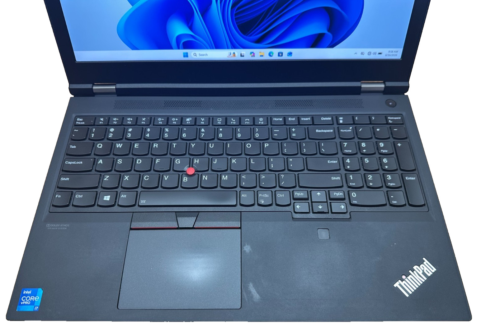 LENOVO THINKPAD P15 GEN 2 LAPTOP CORE i7-11850h @ 2.50GHZ 64GB RAM 1.5TB SSD