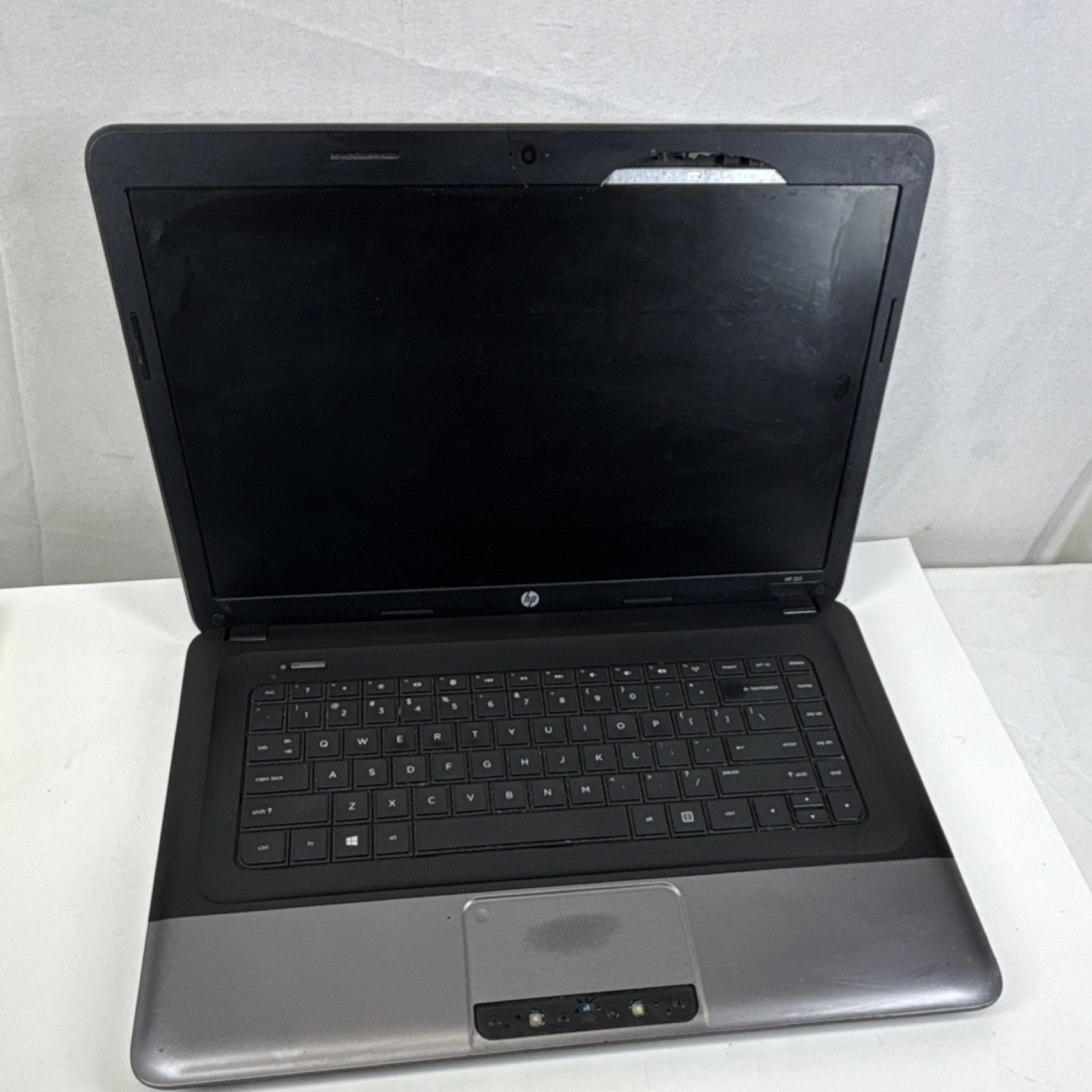 HP 255 Notebook Laptop Gray/Black Built-in Webcam Optical Drive USB HDMI