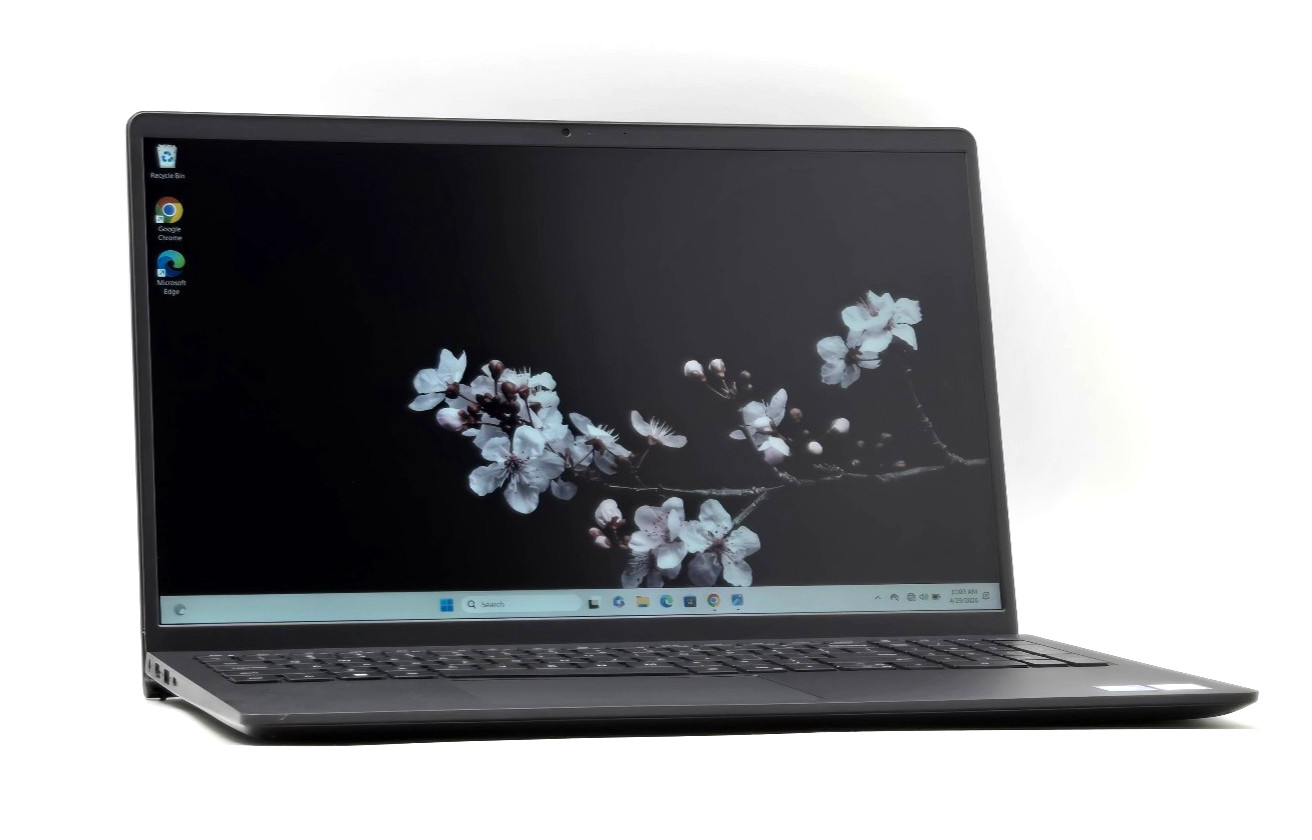 Dell DC15250 Laptop 15″ FHD Intel Core 3 100U 8GB RAM + 512GB NVMe Win 11 Webcam