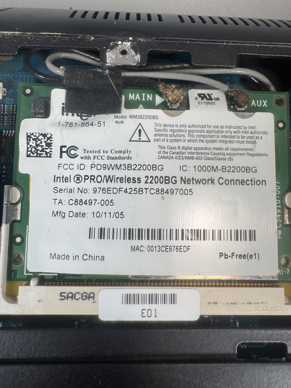 Sony VAIO VGN-S590P Laptop PCG-6H4L For Parts/Repair – No Charger, Missing Keys